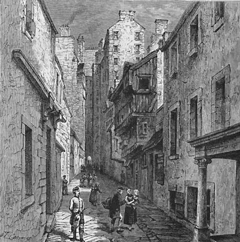 Fleshmarket Close c1824